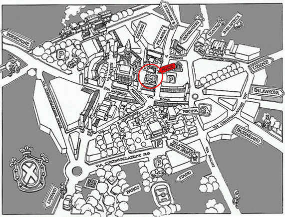 mappa museo