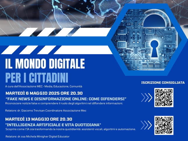 IL MONDO DIGITALE PER I CITTADINI - incontri informativi